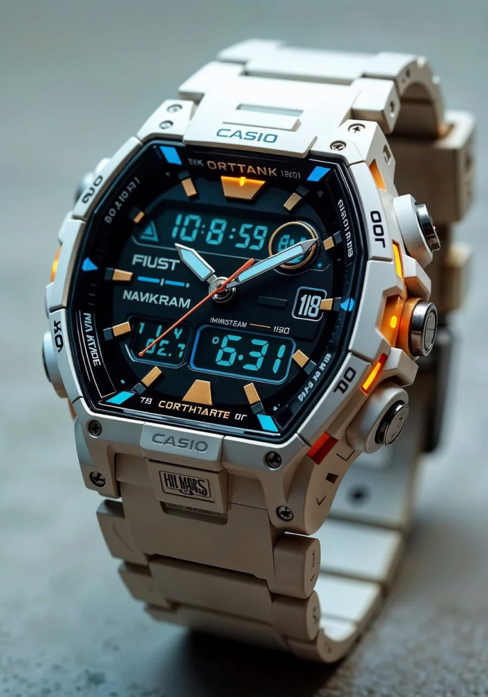 Casio Futurio EXD037 Digital Sports Watch Black Dial